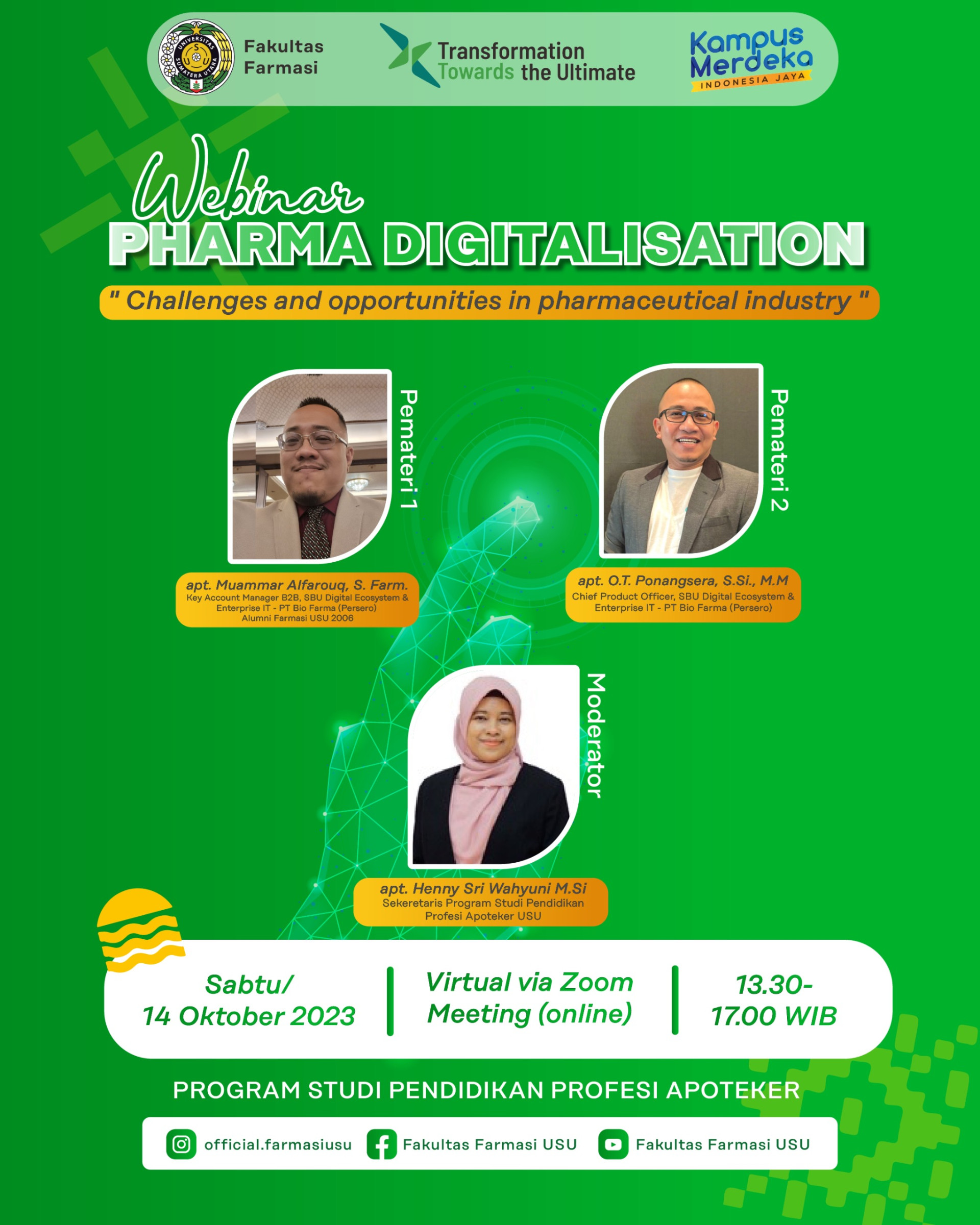 Webinar " Pharma Digitalisation "